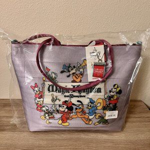 Harveys Collectible Walt Disney World 50th Anniversary Magic Kingdom Tote Bag